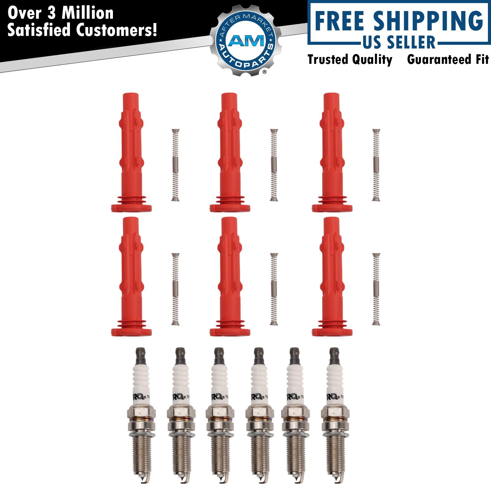 Ignition Kit Red For 07-08 Dodge Freightliner 05-13 Mercedes-Benz