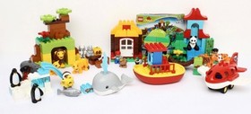 LEGO DUPLO 10805 Around the World Retired 100% Complete Set (163 pieces)