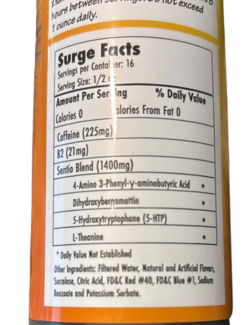 SURGE Energy Similar to RedDawn Energy 8oz bottle 3 Bottles