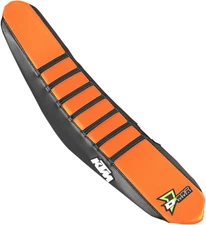 Dcor Ribbed Seat Cover Black/Orange/Black KTM 450 SX-F/250 SX-F/350 SX-F/125