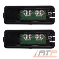 2X Kennzeichenleuchte LED FÜR Porsche 718 911 991 Cayman 981 Macan Panamera