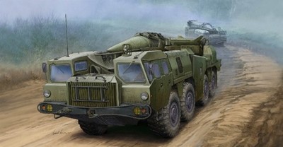 Trumpeter 01019 SOVIET SCUD B 9P117M1 LAUNCHER W/R17 ROCKET 1:35 Modellbausatz