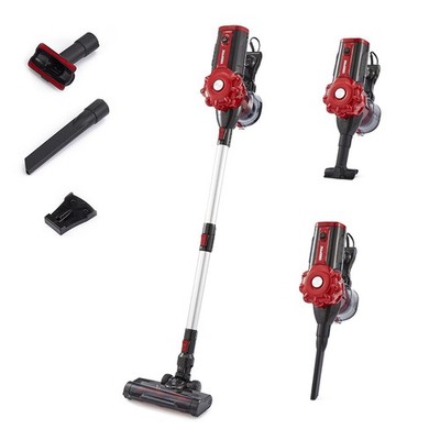 GEEPAS Staubsauger kabelgebunden Stick & Hand beutellos aufrecht 600W HEPA-Filter