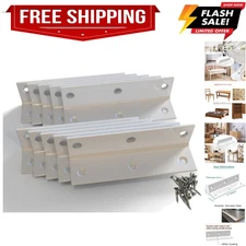 White Stainless Steel Corner Bracket,Joint Right Angle Bracket,L Shape Heavy ...