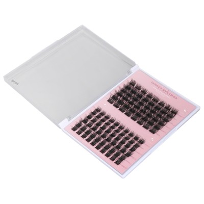 False Eyelash Kit 108 Cluster Individual Fluffy DIY Portable Lash Extension S FO