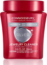 Connoisseurs Premium Jewelry Cleaner 9.6oz Fine Silver Delicate Options