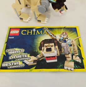 LEGO Legends of Chima- Lion Legend Beast- 70123- Retired, 2014 - 100% Complete