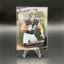 2025 Panini Prizm Rookie Card Colston Loveland Chicago Bears Football NFL #319