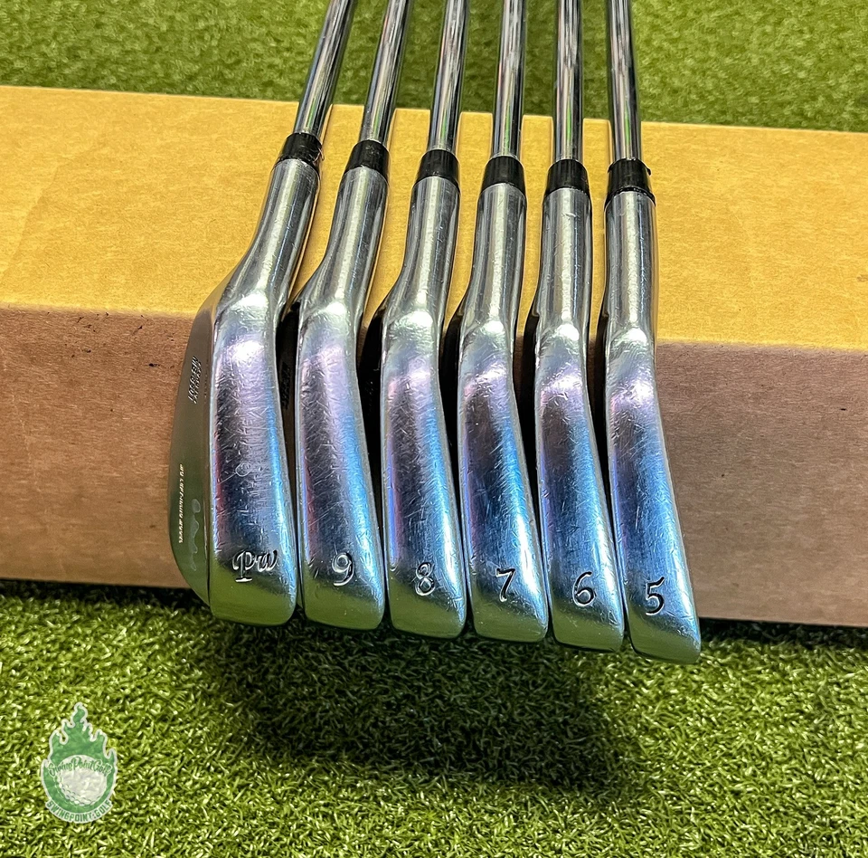 Club de Golf para Zurdos Miura MB-8501 Hierros Forjados 5-PW X100 Acero Extra Rígido Foto 2 de 4