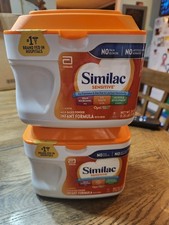 2- Similac Sensitive 0-12 Months New Sealed Exp 04/01/2027