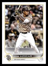 Jose Azocar 2022 Topps #US280 San Diego Padres ROOKIE Buy10get5FREE
