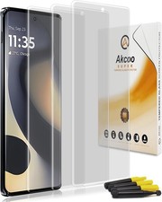 3 Pack Matte Screen Protector for Motorola Edge 2024, Anti Glare Anti-Fingerpr