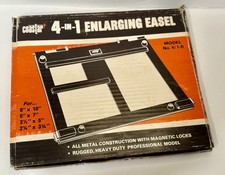 Coastal 4 In 1 Professional Enlarging Easel - Vintage 8 X 10 - Model 4/ 1-R