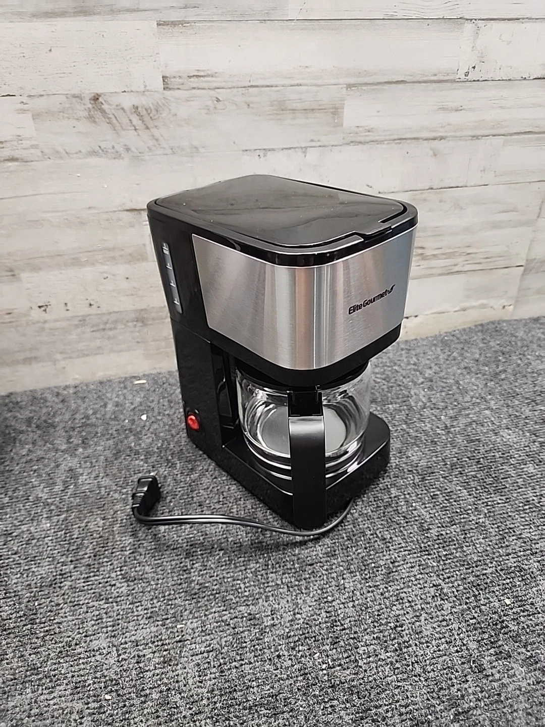 Elite Gourmet EHC9420 Automatic 5-Cup Brew & Drip Coffee Maker with Pause N Serv