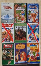 VHS Videokassetten Kinderfilme