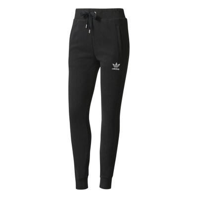 adidas Originals Logo Stripe Drawstring Comfortable Sports Trousers