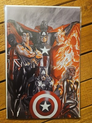 Invaders Now #5 Virgin Variant Edition Dynamic Forces Alex Ross Marvel Comics