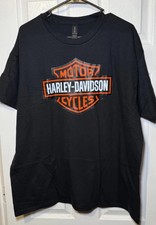 Harley Davison Motorcycles Black T-Shirt-Size XL