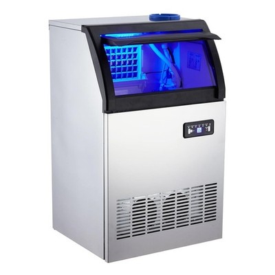 Commercial Ice Maker Machine 100/150LBS/24H Under Counter Ice Machine 33LBS Stor