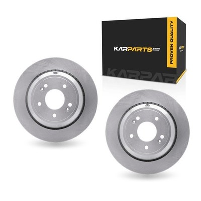 For Hyundai Equus 2011-2016 Disc Brake Rotors | Rear Set Of 2 Cast Iron Material