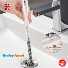 Bathroom Drain Cleaning Brush – Flexible Hair & Clog Remover Pipe Dredging Tool