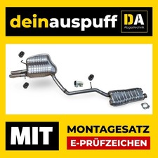 Auspuffanlage für Mercedes C-Klasse W204 S204 C180 C200 Kompressor M270