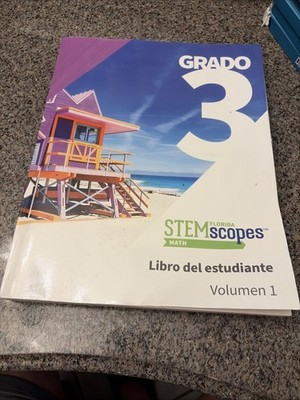 STEMscopes Grade 3 Spanish Version, Vol. 1 Student Workbook 