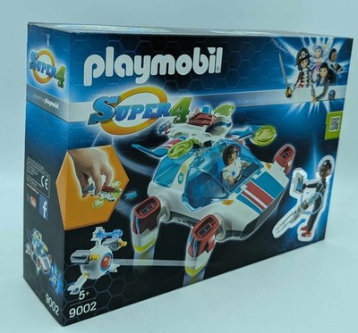 Playmobil 9002 Super 4 FulguriX mit Agent Gene Raumgleiter Weltall Gleiter NEU