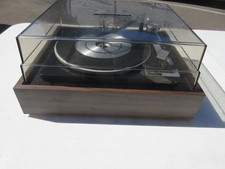 Vintage Collard Turntable W/ Dust Cover - 1252 PH1252WA01 - Works
