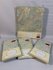 Tovaglia Zina Vasi 100% Cotone 70 X90 12 Tovaglioli Giardini Britannici Shabby Chic