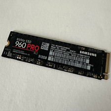 Samsung 960 PRO 512GB NVMe M.2 Internal SSD Solid State Drive MZ-V6P512