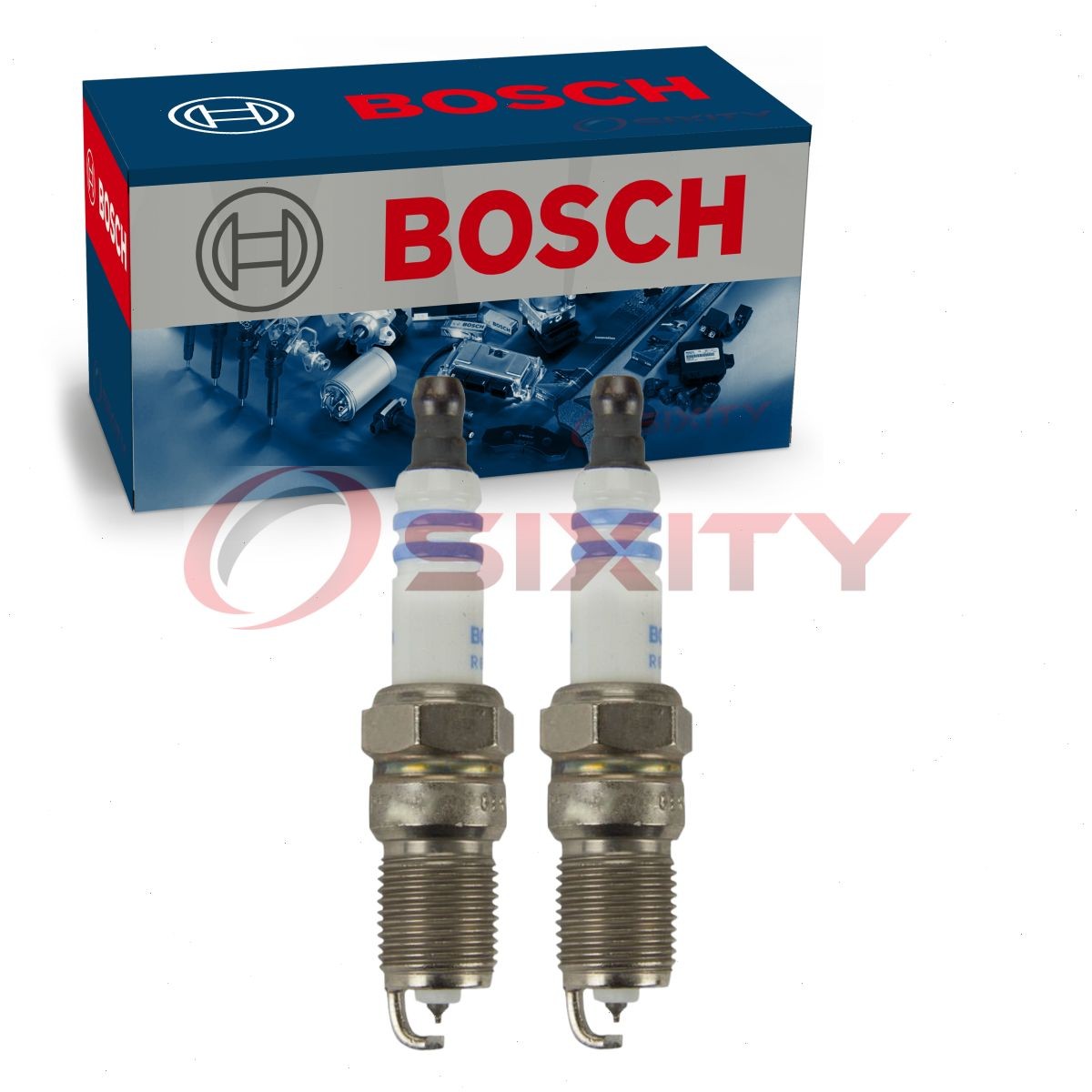 2 pc Bosch 9655 Double Iridium Spark Plugs for 924-1658 924-1597 924-1510 cg