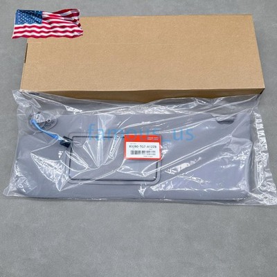 OEM! 83280-TG7-A12ZB Sun Visor Shade Driver Left Gray For Honda 2017-2021
