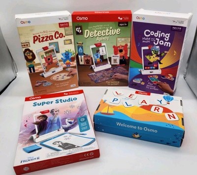 OSMO Lot - Coding Jam, Pizza Co., Detective Agency, Frozen II, & Welcome to Osmo