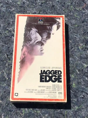 Jagged Edge (VHS, 1986, Closed Captioned)