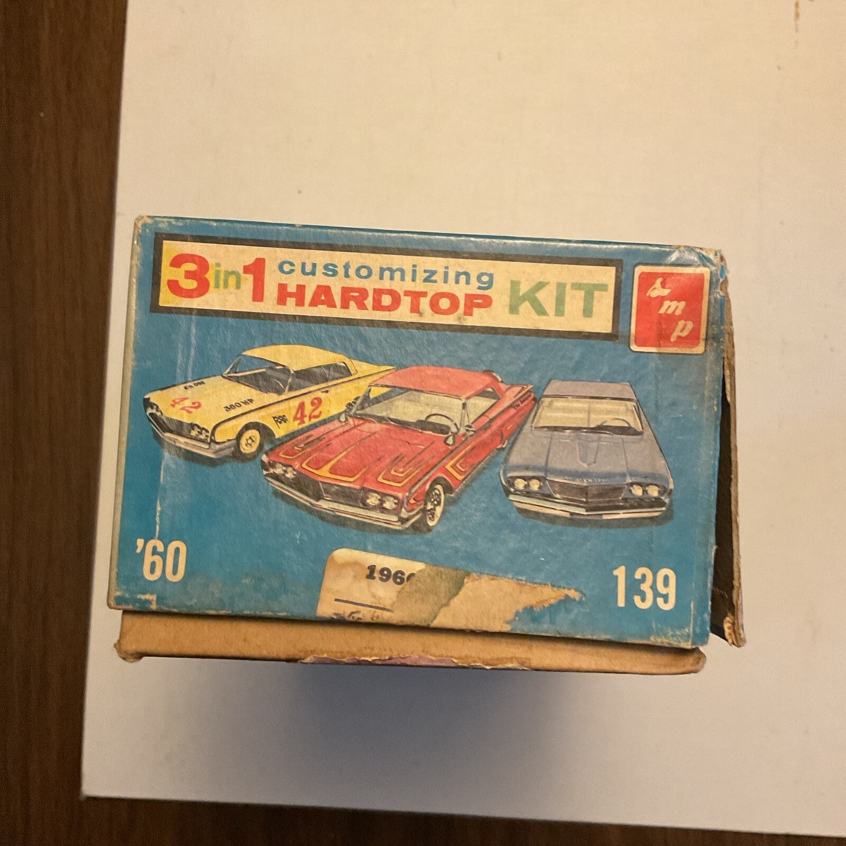 BOX ONLY. 1960 AMT 3 in 1 Customizing Hardtop Kit 139 | eBay
