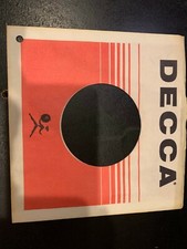 Decca Company Sleeve MCA SLEEVE for 7" Vinyl VG