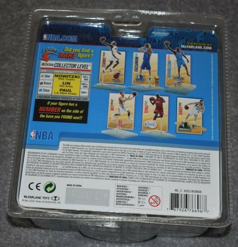 OKLAHOMA CITY THUNDER RUSSELL WESTBROOK NBA BASKETBALL SERIE 21 ACTIONFIGUR  - Bild 5 von 7