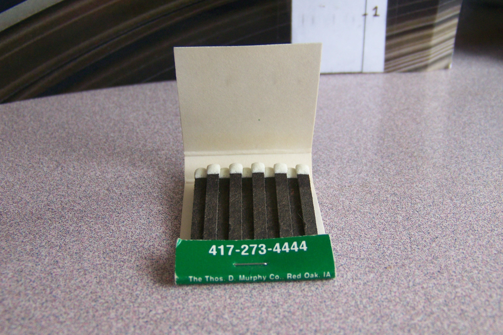 Rare Vintage Matchbook N2 Theodosia Missouri Cookie's Place To Eat