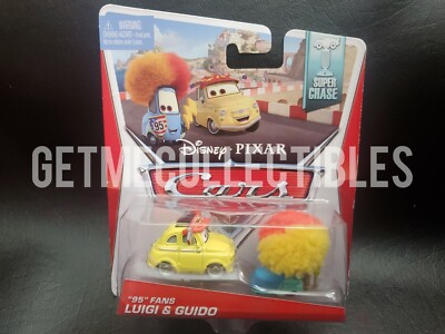 DISNEY PIXAR CARS SUPER CHASE 95 FANS LUIGI GUIDO 2014 SAVE 6% GMC