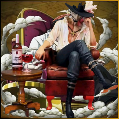 Dracule Mihawk Figurine – Chair – One Piece NEW | eBay