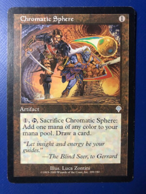 Chromatic Sphere Invasion Magic Cards, Excellent/LP, COMBINED SHIPPING
