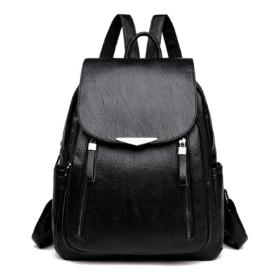 best leather backpack women's Top Grain Stay organized and on Best Vintage Rivet Red Leather