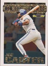 1994 Topps Black Gold Joe Carter #4 Toronto Blue Jays Baseball Card