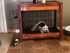Heavy duty Custom Dog Cage on Wheels