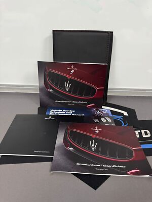 MASERATI GRANTURISMO + CAB OWNERS PACK / HANDBOOK KURZANLEITUNG 23~25 23