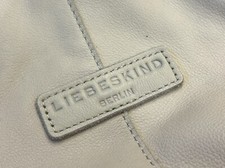LIEBESKIND SHOPPER Schultertasche LEDER Henkeltasche TASCHE Beige Natur Damen