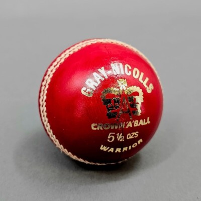 Cricket Ball Gray Nicolls Warrior Match Hard Ball Red | 5.5 Oz