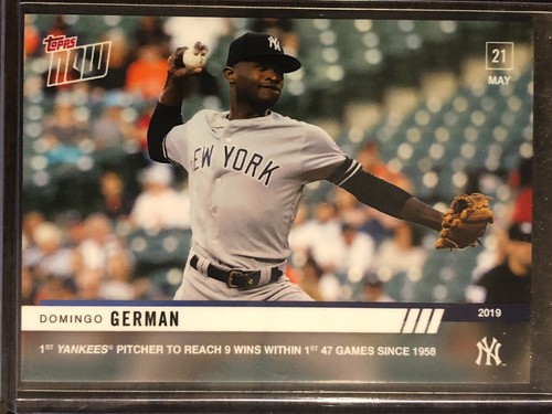 2019 Topps Now 259 Domingo Germán