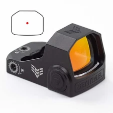 Swampfox Sentinel 3MOA 1x16mm Red/Green Dot Sight RMSc Micro Reflex